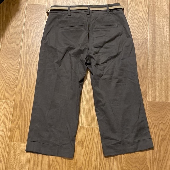 Rw&co Women’s  Brown Capris with Belt (Size 2) - Picture 2 of 8